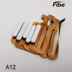 finger original new 100 Test Ok For samsung A12 Power ON OFF Volume Key Button Switch Flex Cable Ribbon Repair Parts