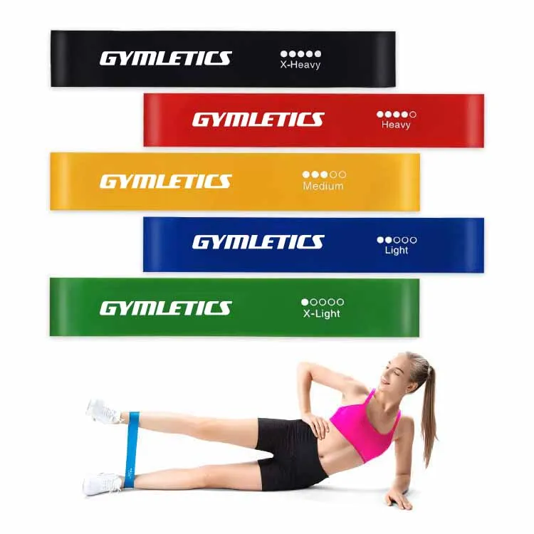 Custom Label Bands Butt Theraband Set Circle Eco Best Leg Resistance Band With Sleeve