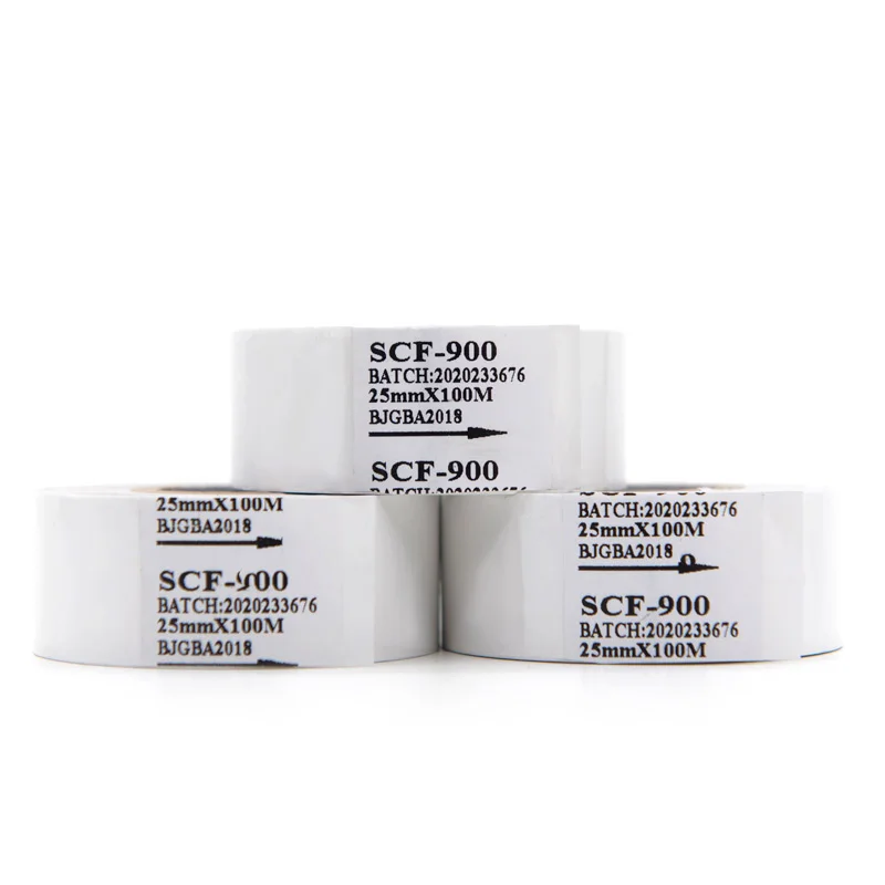 High Quality Slitted Roll Date Coding Printer Hot Coding Foil Stamping Ribbon for Food and Pill Packaging Bags
