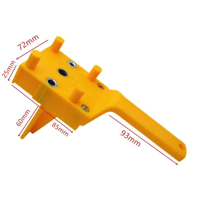 15 Pcs Straiyht Hole locator Pocket Hole Screw Jig Dowel Drill Guide Locator Carpentry Dowel Joints