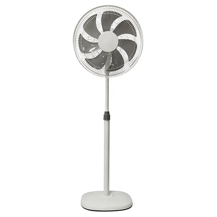 UnitedStar stock 7 air blades pedestal fan floor 16 inch plastic stand fan electric