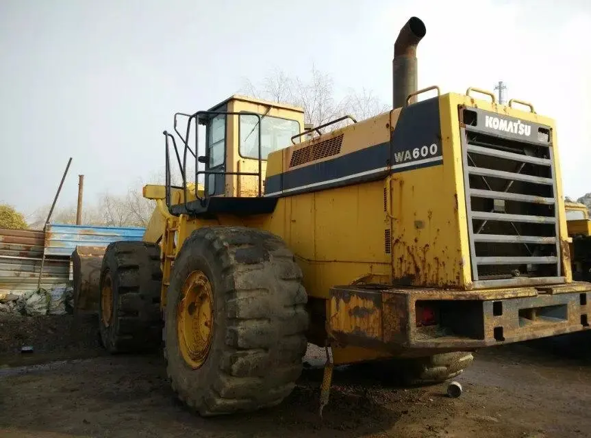 Original Second Hand Used Wheel Loader WA600 Used Komatsu WA600 Wheel Loader For Sale