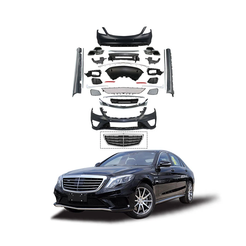 Качественная трендовая продукция GBT 2022 Facelift для 2018 Mercedes Benz S Class W222 S63 обновленная модель