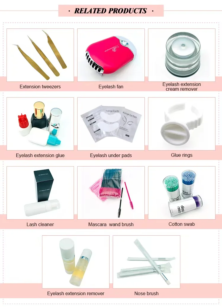 Free Sample wholesale 6-25mm 0.03 0.05 0.07 C CC D DD matte black eyelash extension custom logo cashmere volume   lash extension