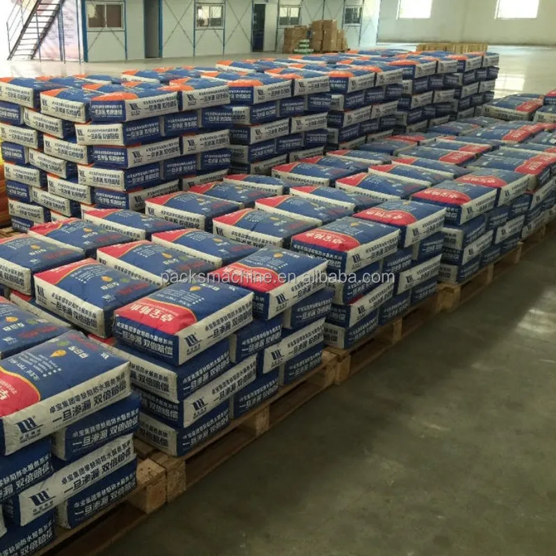 Semi Automatic Easy Operation 20kg 25kg 50kg Auger Feeding Lime Cement Putty Powder Fertilizer Valve Bag Filling Packing Machine