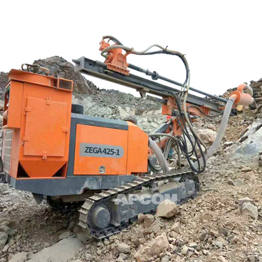 Mine borehole equipment portable drilling rig rock diamond rotary head ZEGA 425 VIALVV Blasting mining drill rig drillingRig