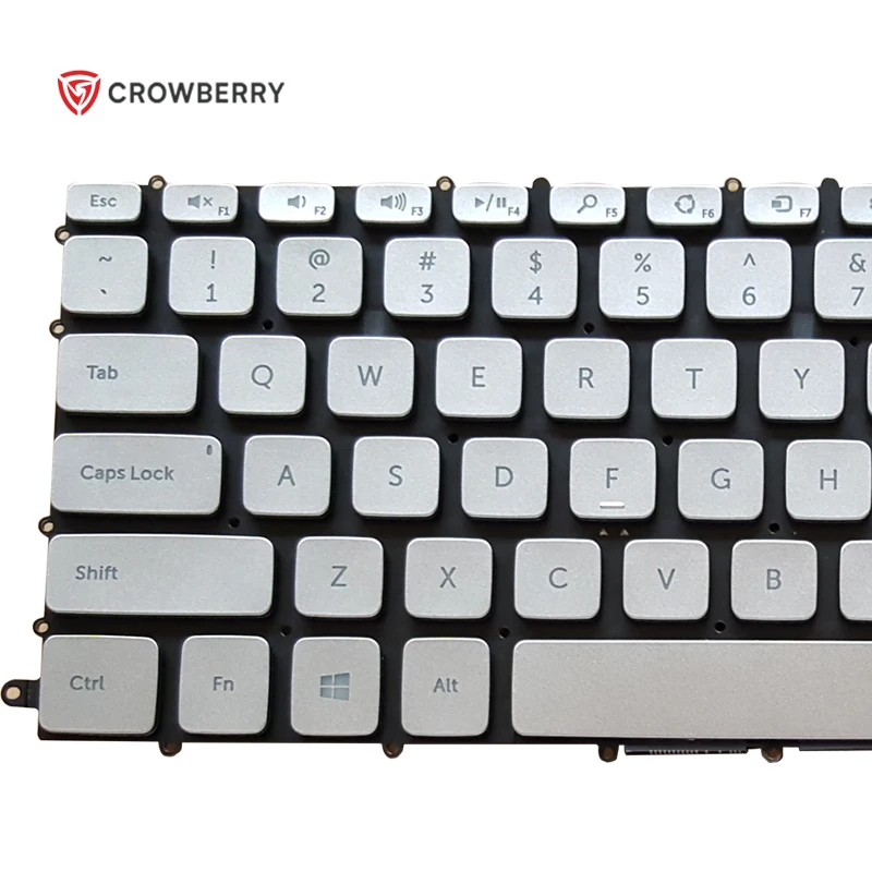 Оригинальная Серебристая клавиатура с подсветкой для ноутбука Dell Inspiron 14 7000 7437, оригинальная запасная Клавиатура для ноутбука