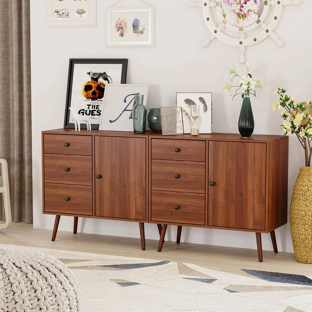 New Modern Design Home Dining Buffet Sideboard Living Room Bedroom PB Melamine Wooden 3 drawer chest