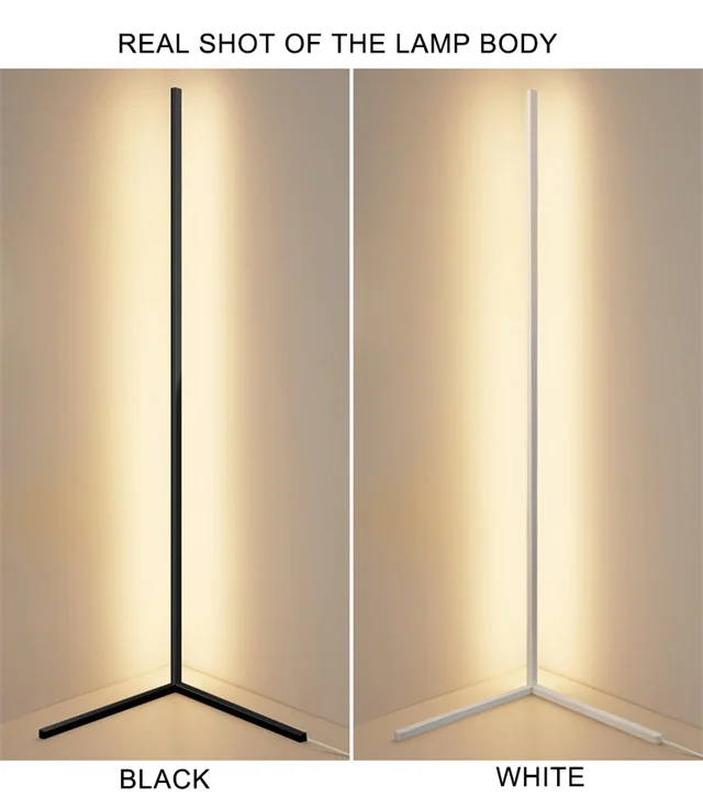 Floor lamp nordic modern  Luxury Tripod Decorative Designer Corner Standing Rgb Led Floor Lamp With Remote Control