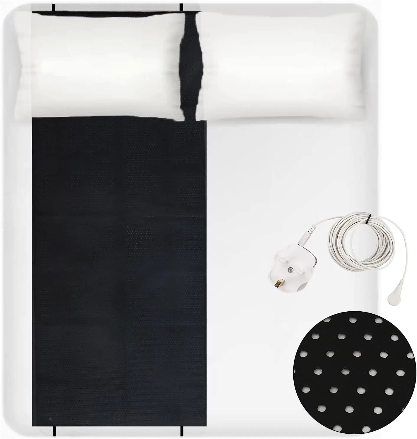 68*180cm Factory Wholesale Leather Breathable Comfortable Grounding Bedspread