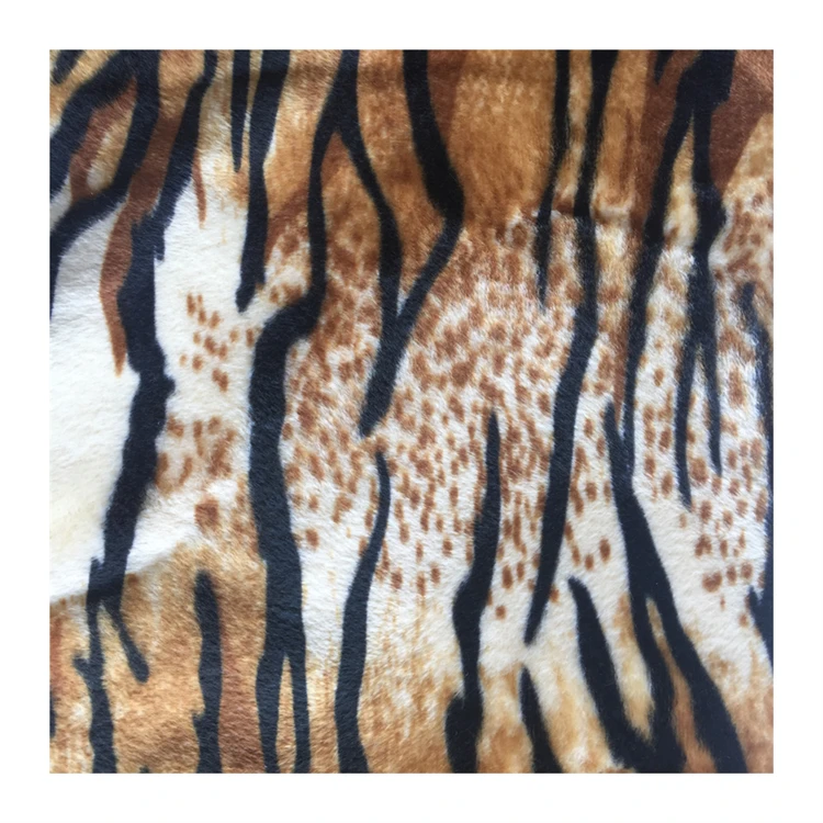 95% Polyester 5% Spandex Super Soft Velboa Fabric Knitted Super Soft Fabric Toys Fabric