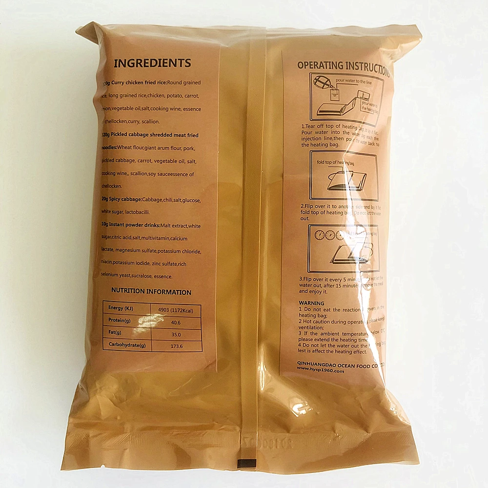Emergency ration Survival Foods MRE KIT Food combat mres