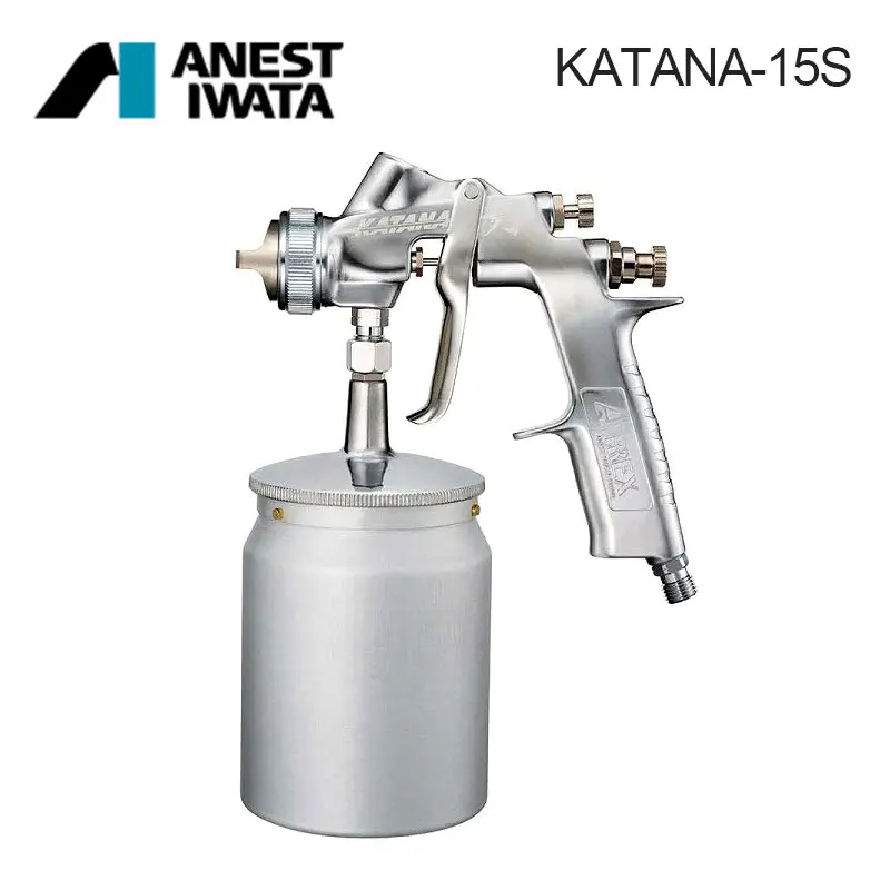 Iwatas KATANA Spray Gun 1.3/1.5mm Nozzle,Center Cup Gravity Suction Paint Sprayers,Mini Nozzle Air Painting Gun Paint Guns