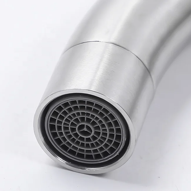 Cheap price 304 stainless steel bathroom kitchen sink faucet water mixer hot and cold kitchen taps