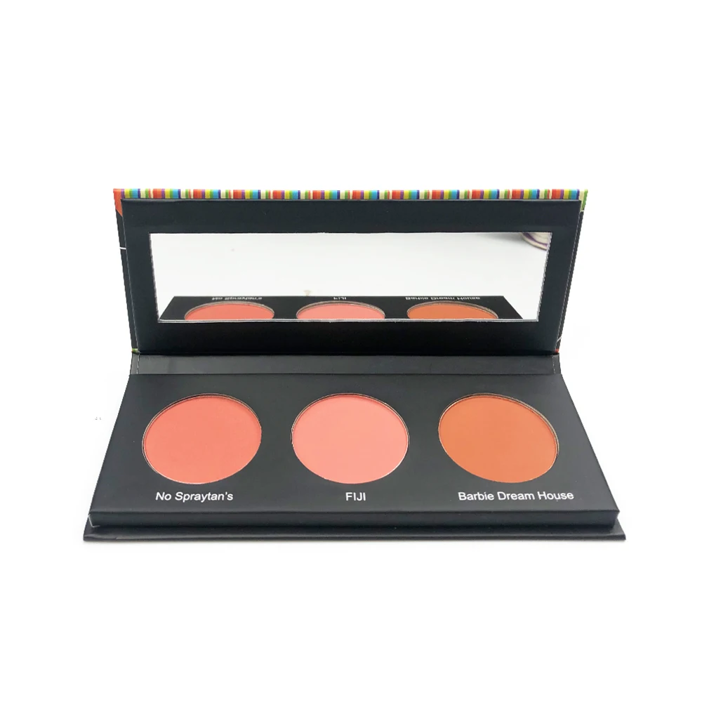 Wholesale Cosmetics 3-color Diamond Eyeshadow Beauty Eyeshadow Palette Glitter Shimmer Eye Shadow Makeup