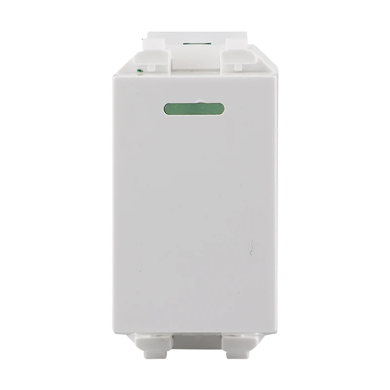 High quality 36mm*23mm One-Control-One-Open Wall Switch for household panel socket