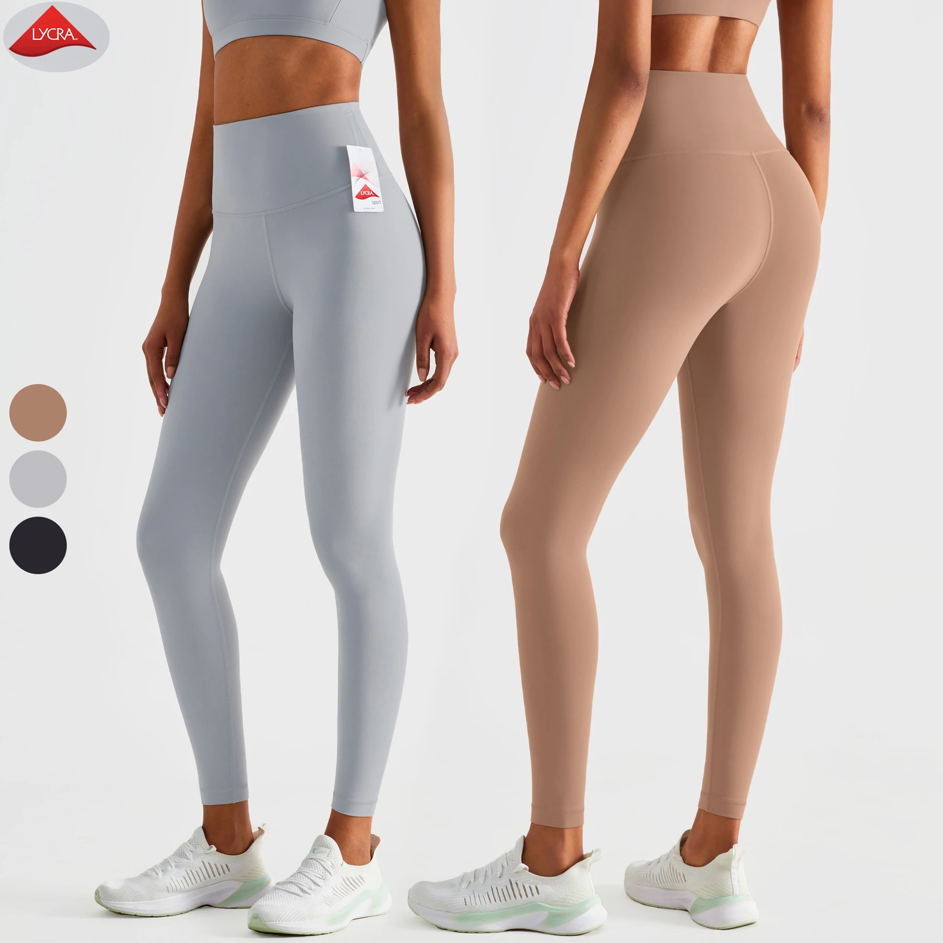 Anti-Slip Push Up Workout Pants High Waist Gym Tights Yoga Womens Leggings