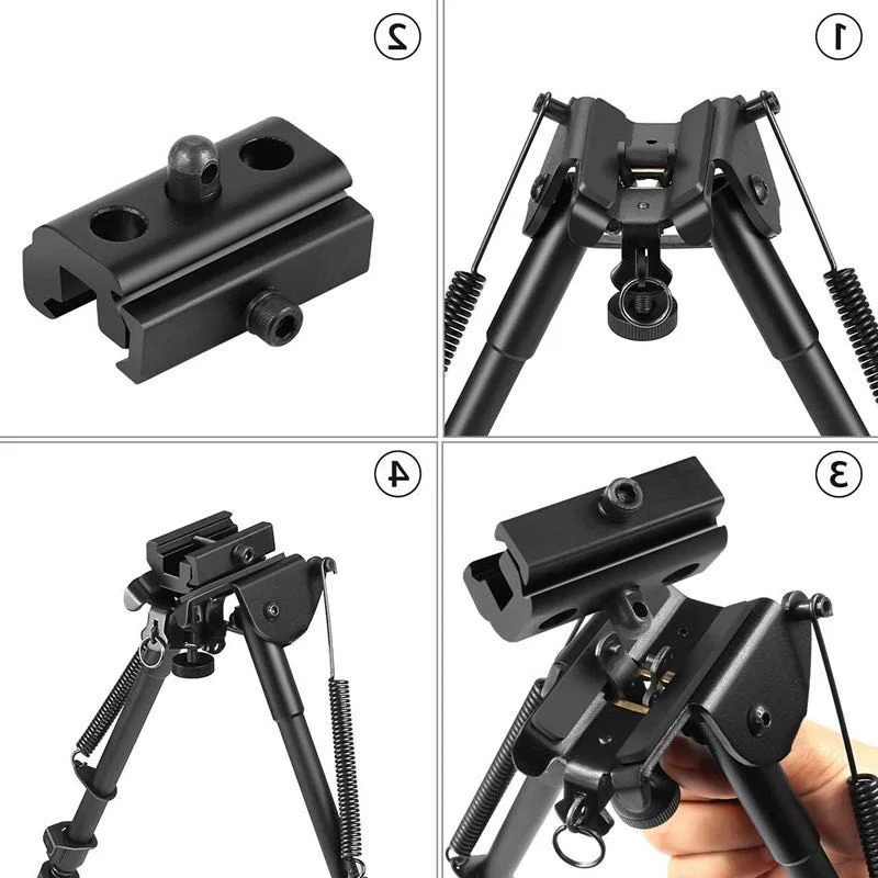 Tactical 9-13 inches sport tripods camera tripod fit 20mm mount