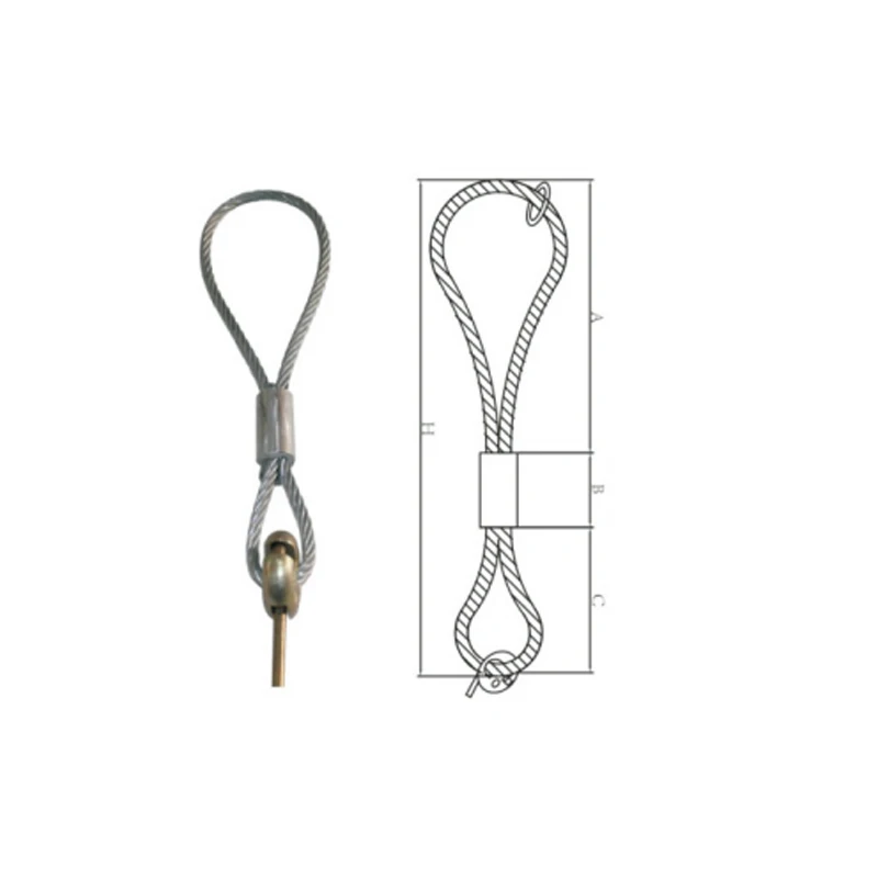 Accessories Stainless Steel Concrete Wire Lifting Loops Quickly Response precast accessories high strength Lifting loop system