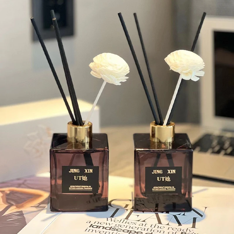 Eco-Friendly Aromatherapy Air Freshener Lasting Fragrance Liquid for Home Bedroom Office Bathroom Fire Free Decor New Stocked