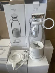 Travel Personal Mini Handheld Electric Rechargeable Food Mixer Cup Smoothies Fresh Fruit Juicers Blander Bottle Portable Blender