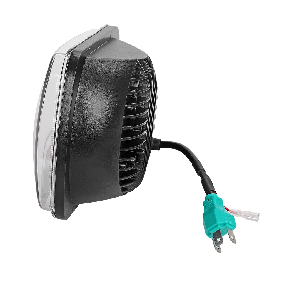 LOYO Factory Newest 5x7 Diamond headlight 60W 7inch faros 7 pulgadas square headlight