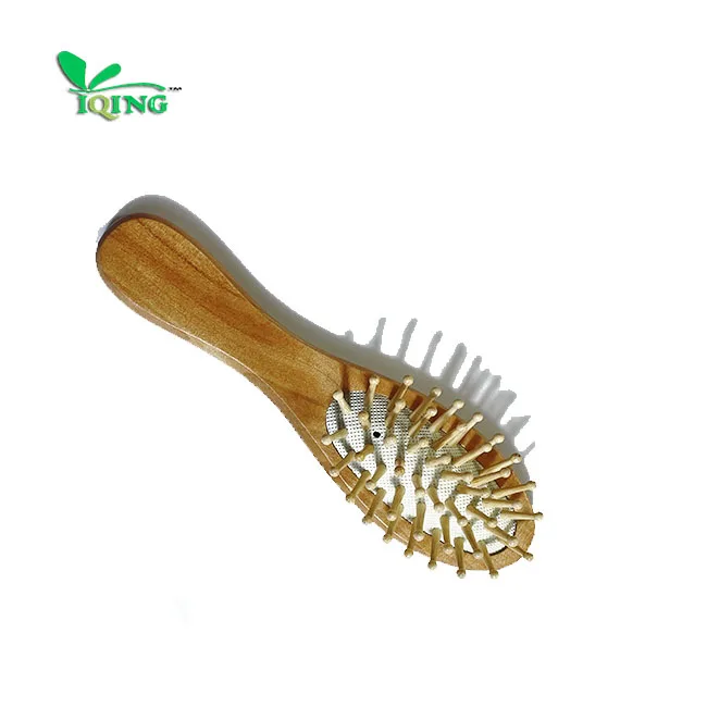 Natural bamboo and wood materials pocket size, portable travel, environmental protection and health wooden hair bamboo comb