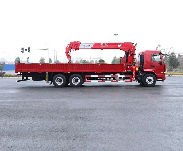 Shacman Cheap Price 21 Meter Telescopic Boom 10 Ton 12 Ton 8*4 Mobile Truck Mounted with Crane for Sale
