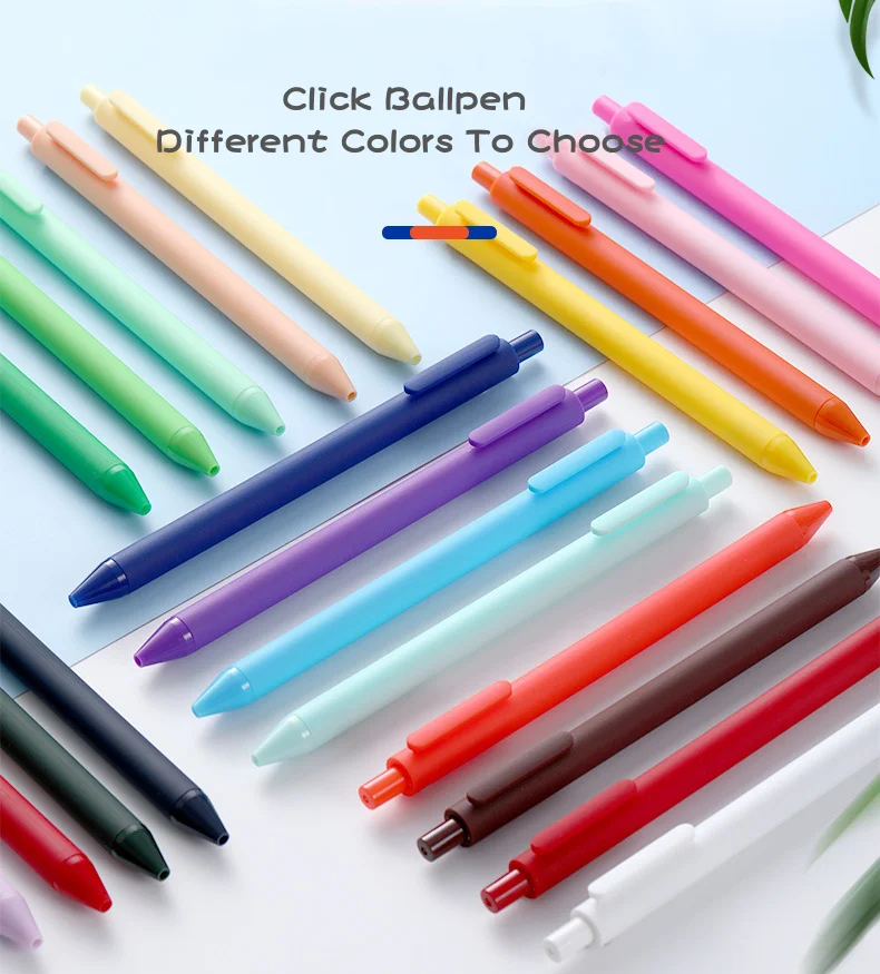 Fine Tech Ball Pen Clickable WHolesale 0.5mm Ball Point Pens With Laser Pointer