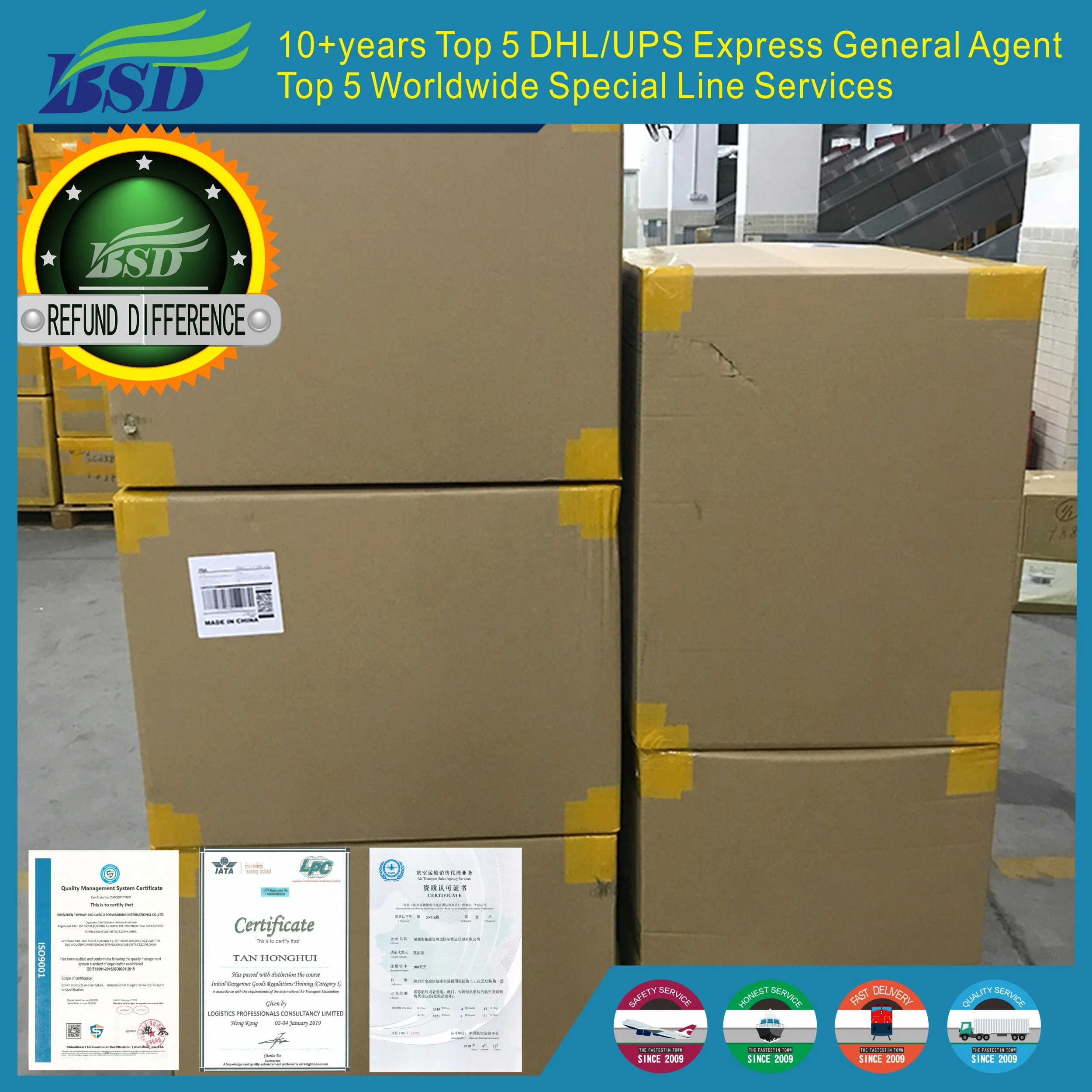 Tuowei-Bsd Sea Freight Freight Forwarder China To Saudi Arabia ksa Qatar Kuwait uae shipping agent