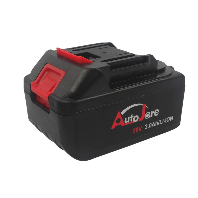
Lithium Ion Replacement 18V Autojare Battery 3Ah 4Ah 5ah Cordless Drill Power Tool Battery Pack 