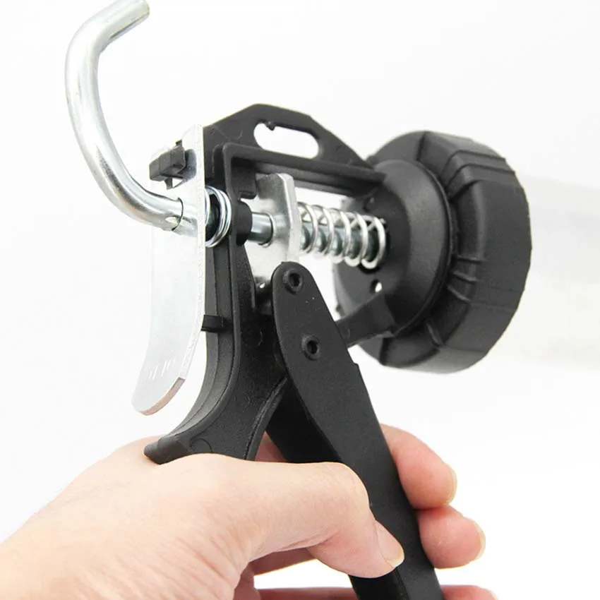 High quality aluminum alloy manual structural glue gun thickening glass glue gun tool