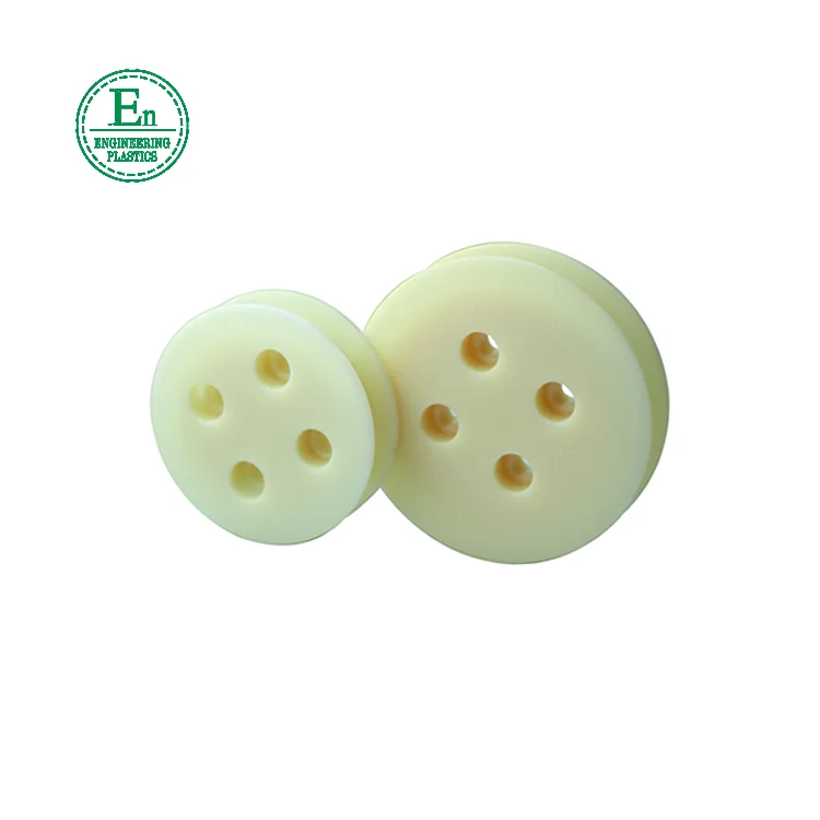
Guangzhou Engineering high performance plastic custom made Delrin POM plastic pulley 