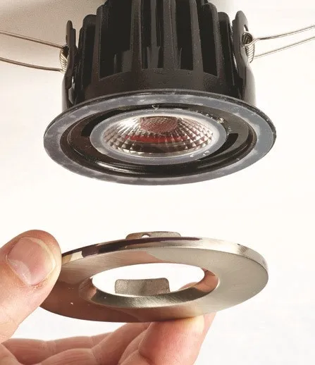 IP65 RoHS CE ceiling recessed fixed trimless cct antiglare cob led downlight dimmable 8W 5000k