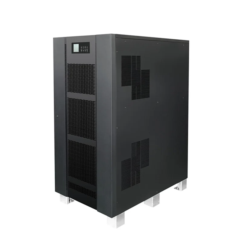 Промышленное использование 3 фазы вход выход низкочастотный 40kva 60kva онлайн ups