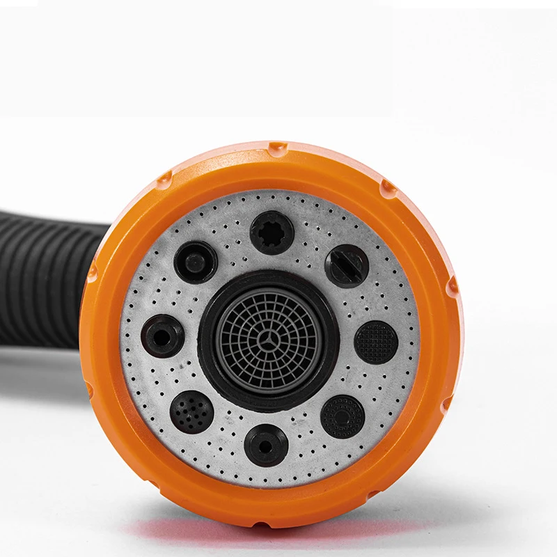 2025 Trending Product Garden Tool Heavy Duty Water Hose Nozzle Sprayer with 8 Spray Patterns Cleaning Tool