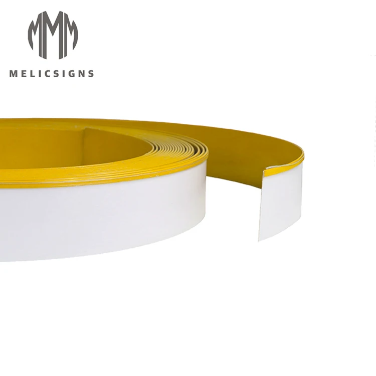 Высококачественный алюминиевый профиль односторонняя кромка буквенная отделка крышка для акриловой буквы