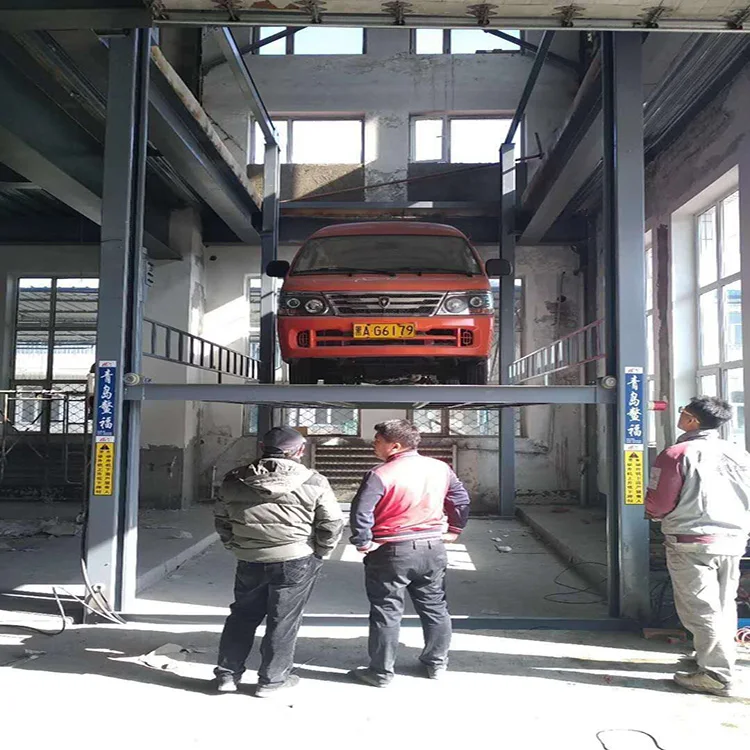 OEM/ODM hydraulic 4 post car lift platform for mechanical workshop equipment