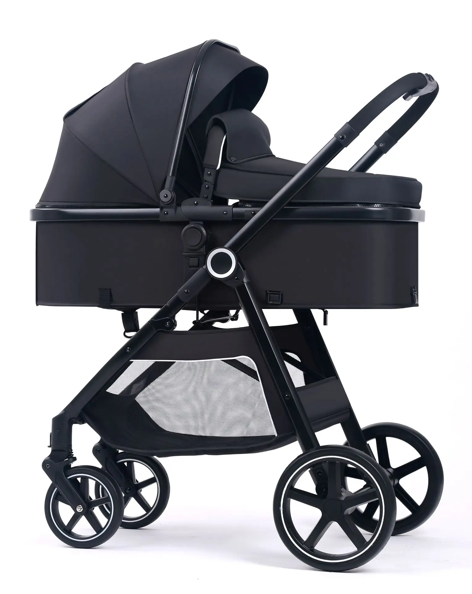 RHS-STR24 2024 Hot Selling Hi-Q(high quality) China whole Portable Folding High landscape 3 in 1 Baby Pram Stroller