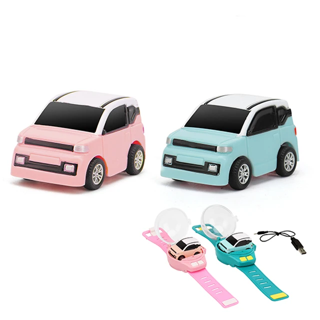 RC Mini Watch Car Toys with Watch Remote Control for Kids