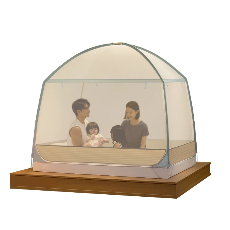 New Mongolian Yurt Mosquito Net For Home Bed Use Foldable Zipper Wholesale For Children Mosquito Nets