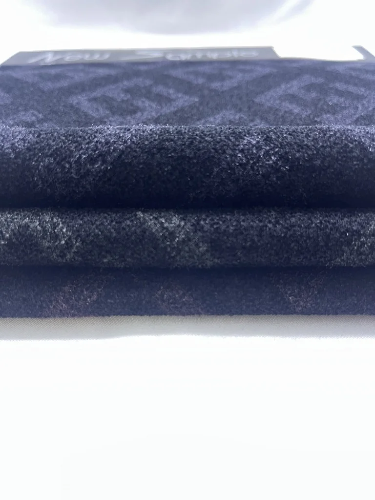 Fabric Manufacturing Polyester Cotton Knitted Letter Jacquard Chenille Fabrics For Clothing AT2071-1/2/3