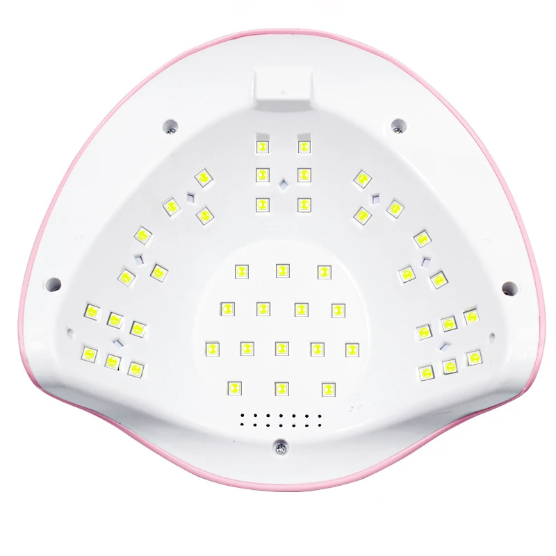 New Arrival PINK High Power Nail Dryer Removable Base UV LED Nail Lamp For Nail Gel