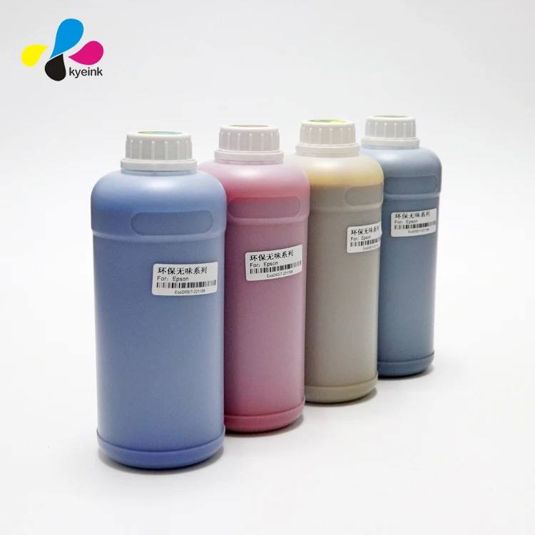 Odorless Eco Solvent Ink Eco-Friendly For Dx5 Xp600 i3200 Eco-Solvent Ink