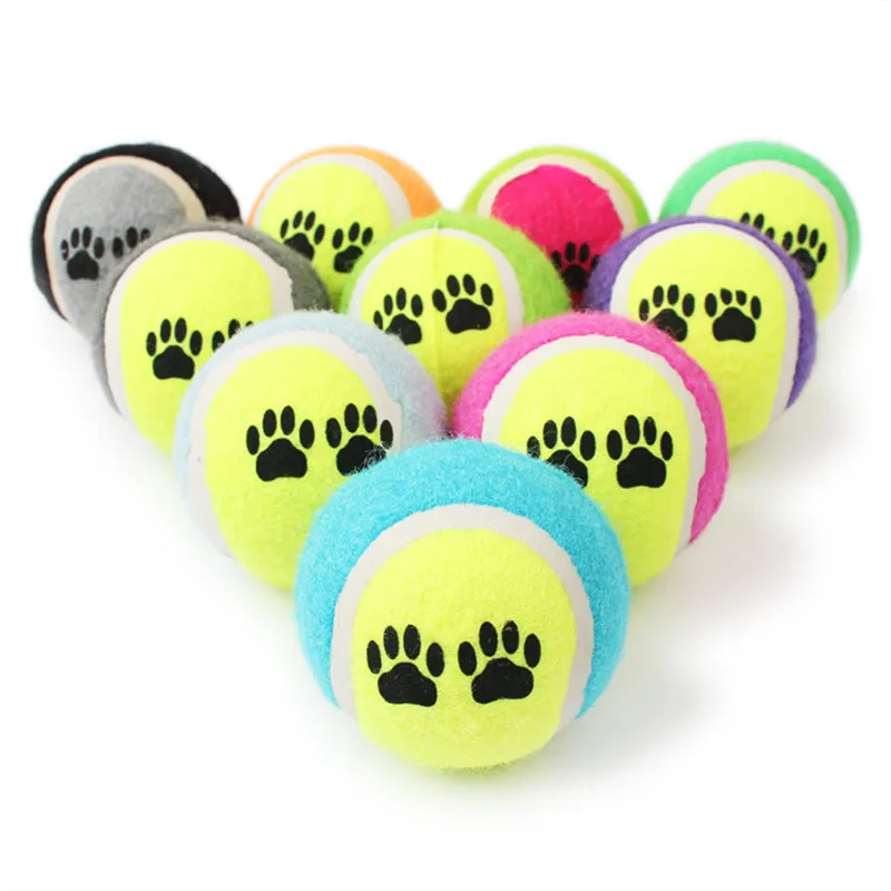 
Wholesale Manufacturer Rubber Custom Logo Print Thrower Chew Teeth Pet Toys Dog Tennis Ball launcher 
