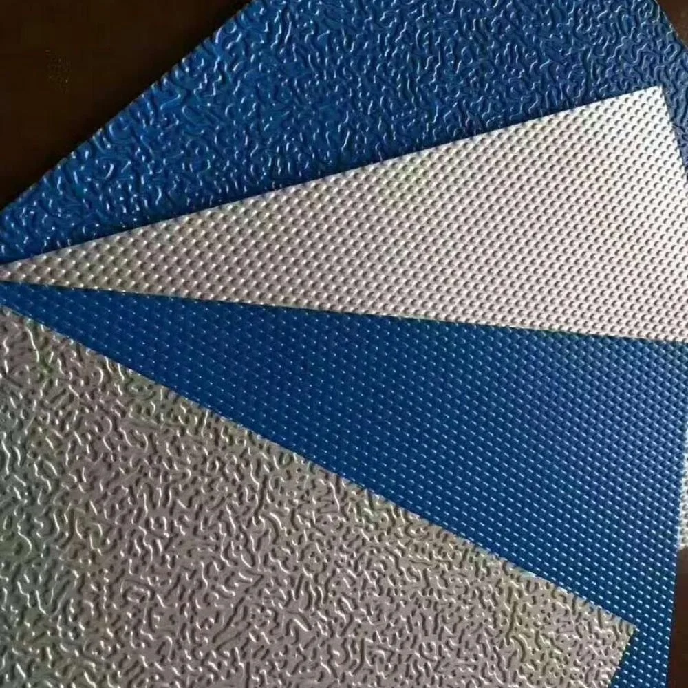 Окрашенная штукатурка с тиснением с цветным покрытием Алюминий/алюминиевый лист/катушка