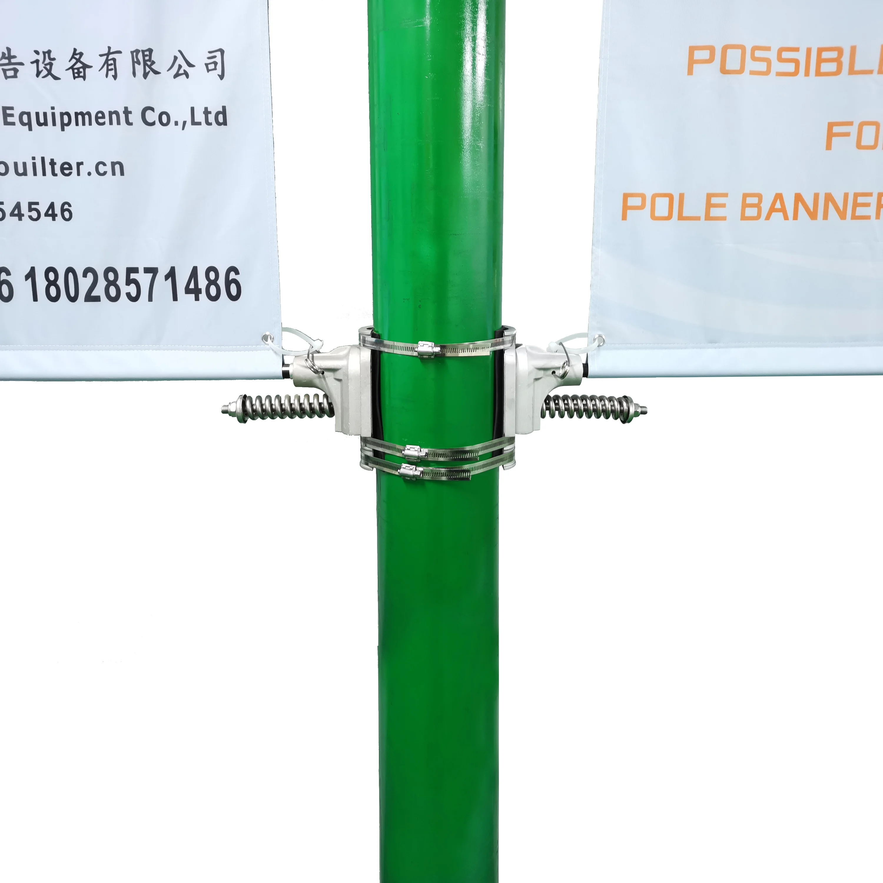 celebration outdoor lamppost banner