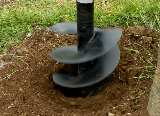 Tractor portable ground hole drill earth auger