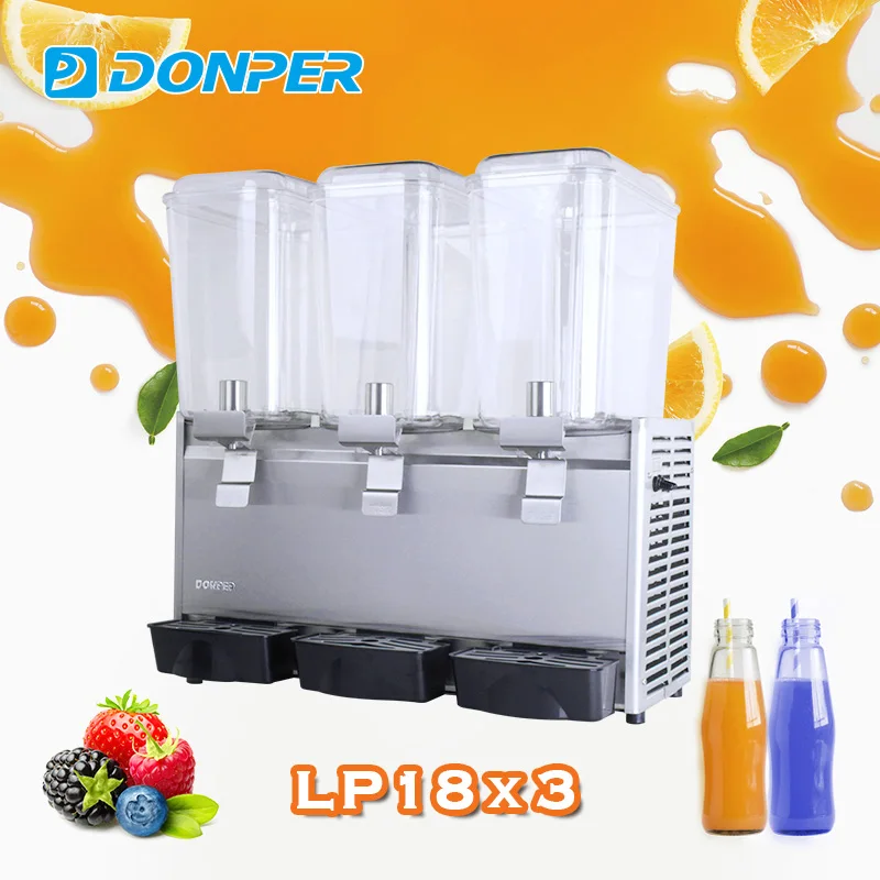 Stainless LP18X3 Cold Drinking Dispenser juice machine