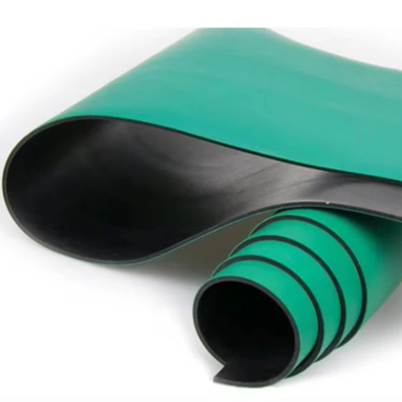 Custom Cutting Blue Green Gray ESD Antistatic Repair Tools Blanket Desk Anti Static Table Mats ESD Mat Anti-static Rubber Mat